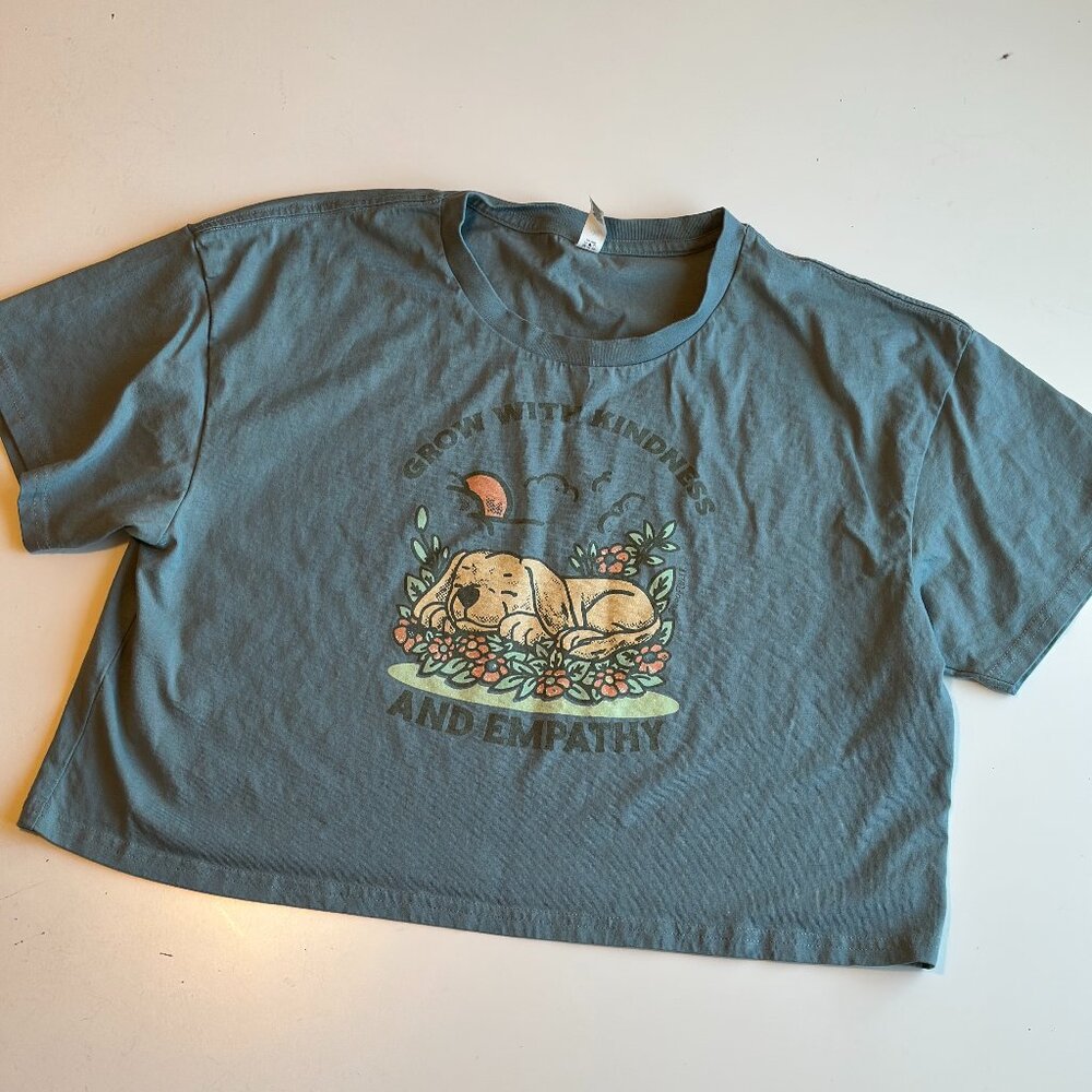 Kindness + Empathy Crop Top